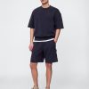 Pantalones cortos deportivos Carpenter de felpa francesa de peso pesado Pantalones cortos deportivos Carpenter de felpa francesa de peso pesado