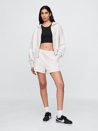 Pantalones cortos deportivos de felpa francesa de 3″