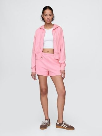 Pantalones cortos deportivos de felpa francesa de 3″