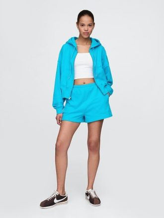 Pantalones cortos deportivos de felpa francesa de 3″