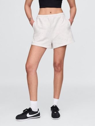 Pantalones cortos deportivos de felpa francesa de 3″
