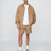 Pantalones cortos deportivos de felpa francesa de peso pesado Pantalones cortos deportivos de felpa francesa de peso pesado