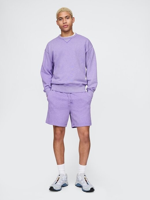Pantalones cortos deportivos de felpa francesa de peso pesado Pantalones cortos deportivos de felpa francesa de peso pesado