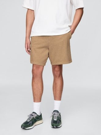 Pantalones cortos deportivos de felpa francesa de peso pesado