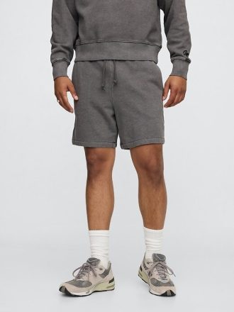 Pantalones cortos deportivos de felpa francesa de peso pesado