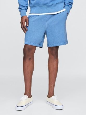 Pantalones cortos deportivos de felpa francesa de peso pesado