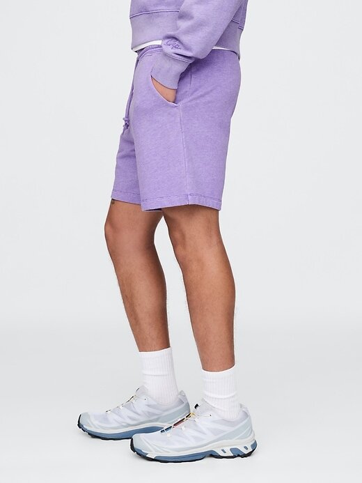 Pantalones cortos deportivos de felpa francesa de peso pesado Pantalones cortos deportivos de felpa francesa de peso pesado