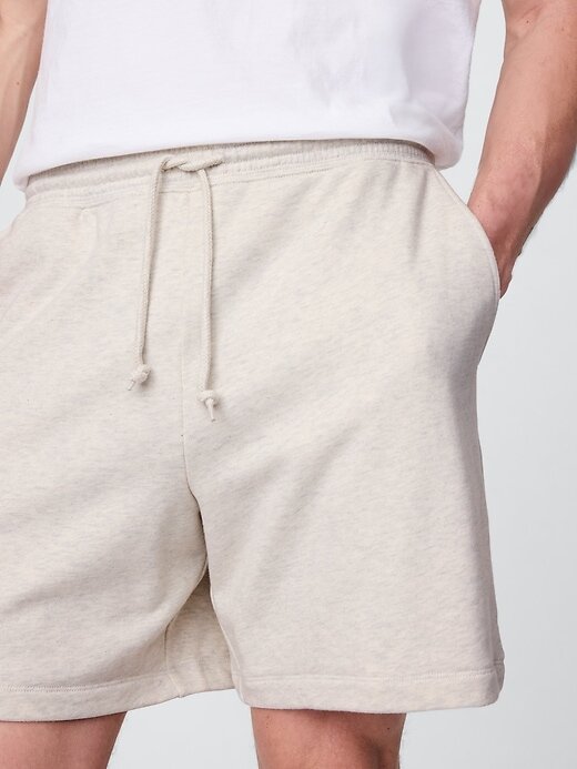 Pantalones cortos deportivos de felpa francesa de peso pesado Pantalones cortos deportivos de felpa francesa de peso pesado