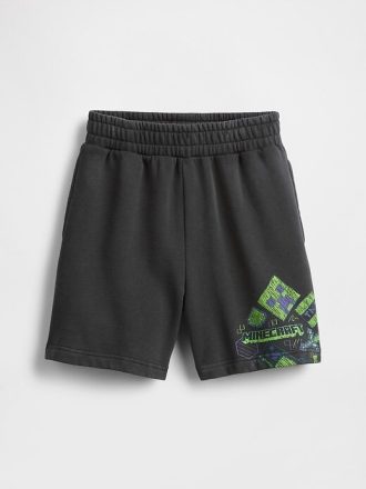 Pantalones cortos deportivos fáciles de usar con gráficos para niños de 5″