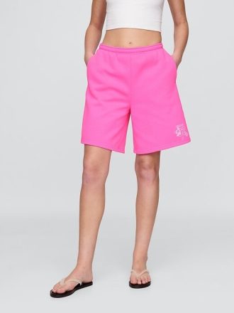 Pantalones cortos deportivos vintage suaves de Lilo y Stitch para adultos