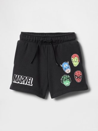 Pantalones cortos deportivos VintageSoft Marvel para bebés y niños pequeños
