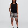 Pantalones cortos fáciles de popelina para niños Pantalones cortos fáciles de popelina para niños