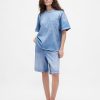 Pantalones cortos holgados de mezclilla de punto para adulto de Gap × BÉIS Pantalones cortos holgados de mezclilla de punto para adulto de Gap × BÉIS