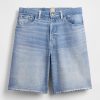 Pantalones cortos holgados de mezclilla de punto para adulto de Gap × BÉIS Pantalones cortos holgados de mezclilla de punto para adulto de Gap × BÉIS