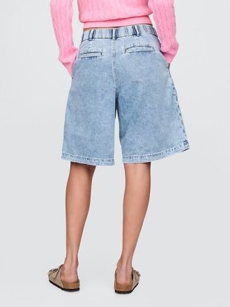 Pantalones cortos largos ultrasuaves de tiro alto 365 Pantalones cortos largos ultrasuaves de tiro alto 365