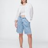 Pantalones cortos largos ultrasuaves de tiro alto 365