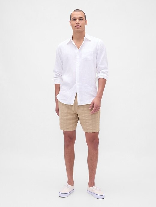 Pantalones cortos texturizados fáciles de usar de 7″ Pantalones cortos texturizados fáciles de usar de 7″