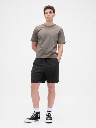 Pantalones cortos texturizados fáciles de usar de 7″