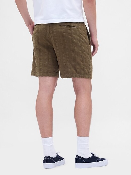 Pantalones cortos texturizados fáciles de usar de 7″ Pantalones cortos texturizados fáciles de usar de 7″