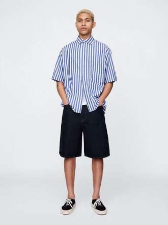 Pantalones cortos vaqueros holgados de 10,5″
