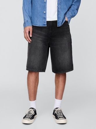 Pantalones cortos vaqueros holgados de 10,5″
