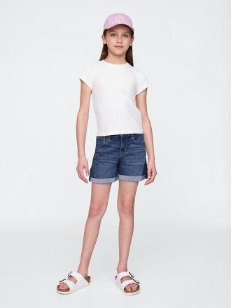 Pantalones cortos vaqueros midi para niños Pantalones cortos vaqueros midi para niños