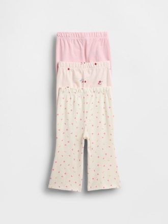 Pantalones de algodón orgánico Baby First Favorites (paquete de 3)