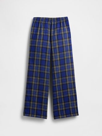 Pantalones de pijama de franela de los Golden State Warriors de la NBA para niños