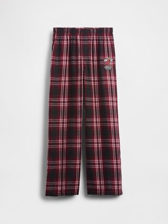 Pantalones de pijama de franela de los Miami Heat de la NBA para niños