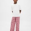 Pantalones de pijama de franela reciclada para niños Pantalones de pijama de franela reciclada para niños