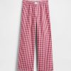 Pantalones de pijama de franela reciclada para niños Pantalones de pijama de franela reciclada para niños