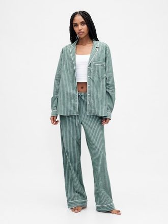 Pantalones de pijama de popelina