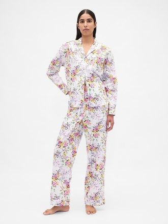 Pantalones de pijama de popelina