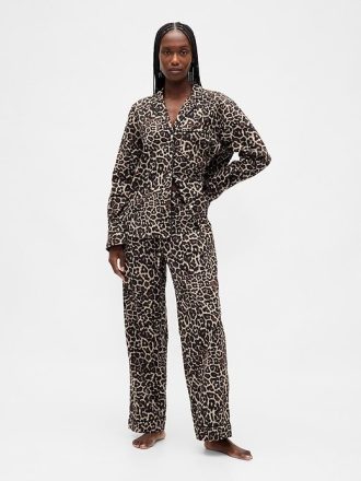Pantalones de pijama de popelina