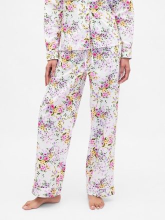 Pantalones de pijama de popelina