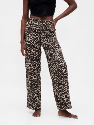 Pantalones de pijama de popelina