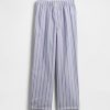 Pantalones de pijama de popelina reciclada para niños Pantalones de pijama de popelina reciclada para niños