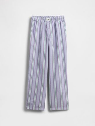 Pantalones de pijama de popelina reciclada para niños