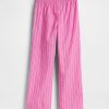 Pantalones de pijama de popelina reciclada para niños Pantalones de pijama de popelina reciclada para niños