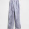 Pantalones de pijama de popelina reciclada para niños Pantalones de pijama de popelina reciclada para niños