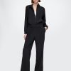 Pantalones de tiro alto con dobladillo dividido GapFit Tech