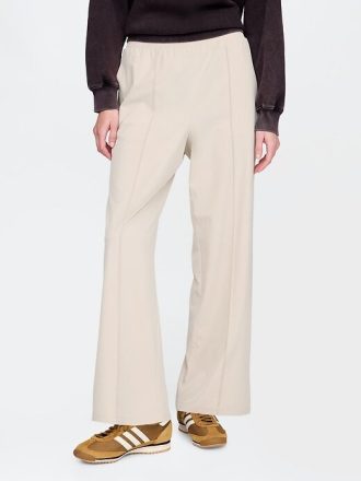 Pantalones de tiro alto con dobladillo dividido GapFit Tech
