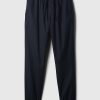 Pantalones deportivos ajustados de lona Pantalones deportivos ajustados de lona