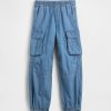 Pantalones deportivos holgados de mezclilla para niños Pantalones deportivos holgados de mezclilla para niños