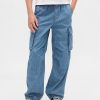 Pantalones deportivos holgados de mezclilla para niños Pantalones deportivos holgados de mezclilla para niños