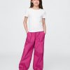 Pantalones deportivos holgados de popelina para niños Pantalones deportivos holgados de popelina para niños
