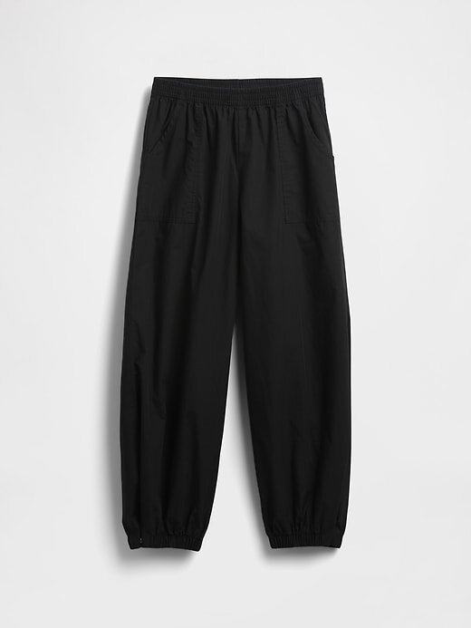Pantalones deportivos holgados de popelina para niños Pantalones deportivos holgados de popelina para niños