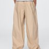 Pantalones deportivos holgados de popelina para niños Pantalones deportivos holgados de popelina para niños