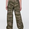 Pantalones deportivos holgados de popelina para niños Pantalones deportivos holgados de popelina para niños