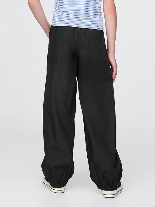 Pantalones deportivos holgados de popelina para niños Pantalones deportivos holgados de popelina para niños